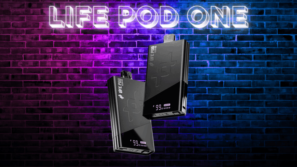 Banner do Review do Life Pod One 40k - Pod Descartável com 40k Puffs