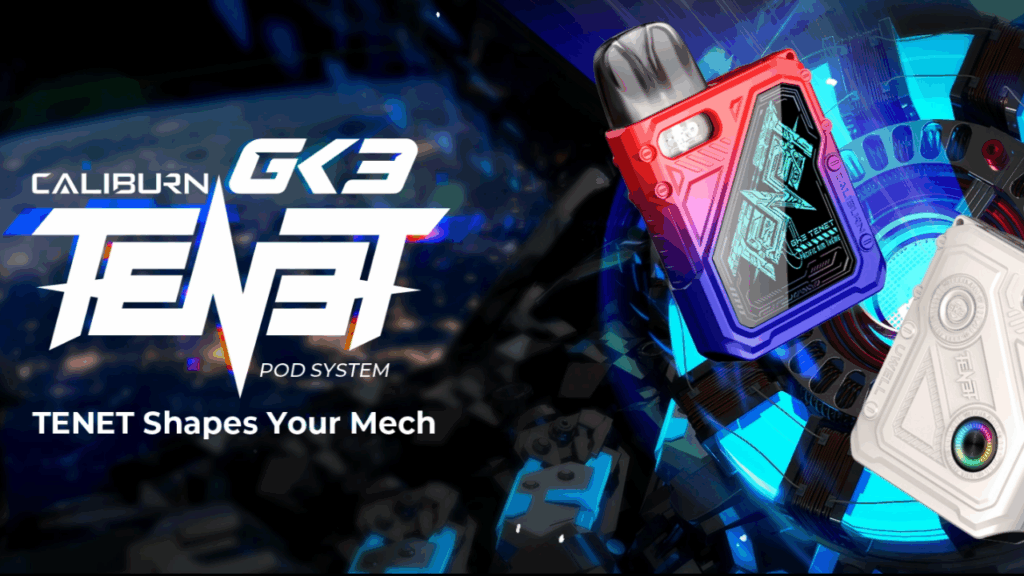 Banner do Pod System Uwell Caliburn GK3 Tenet para o post Top 5