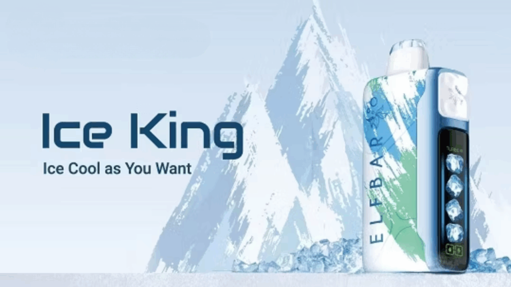 Banner do Pod descartavel Elf Bar Ice King para o post Top 5