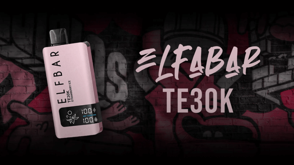 Banner do Pod descartavel Elf Bar Te 30k para o post Top 5