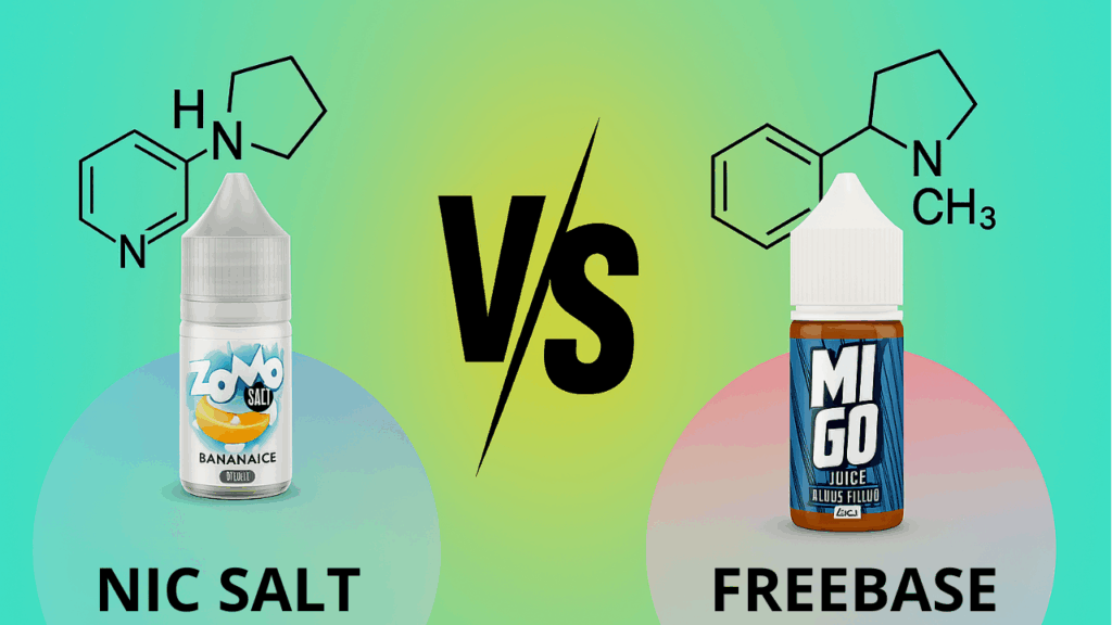 foto do post Nicotina Freebase vs Nic Salt: Qual Escolher?